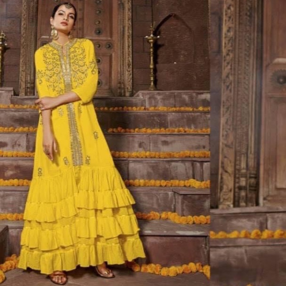 NWT Double Layer Kurti Gown